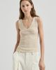 Brunello Cucinelli Brunello Cucinelli Silk, alpaca and wool flower lace knit top - 1