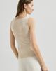 Brunello Cucinelli Brunello Cucinelli Silk, alpaca and wool flower lace knit top - 3