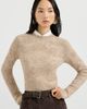 Brunello Cucinelli Brunello Cucinelli Silk, alpaca and wool flower lace sweater - 1