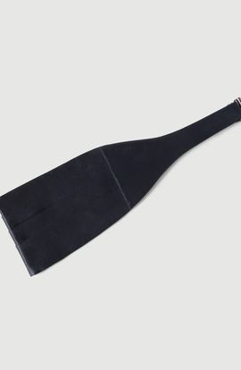 Brunello Cucinelli Brunello Cucinelli Silk and cotton satin cummerbund
