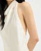 Brunello Cucinelli Brunello Cucinelli Silk satin halterneck dress - 4