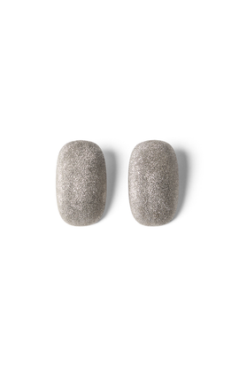 Brunello Cucinelli Brunello Cucinelli Silver shimmer earrings 