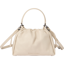 Brunello Cucinelli Brunello Cucinelli Small Soft Leather Mellow Bucket bag