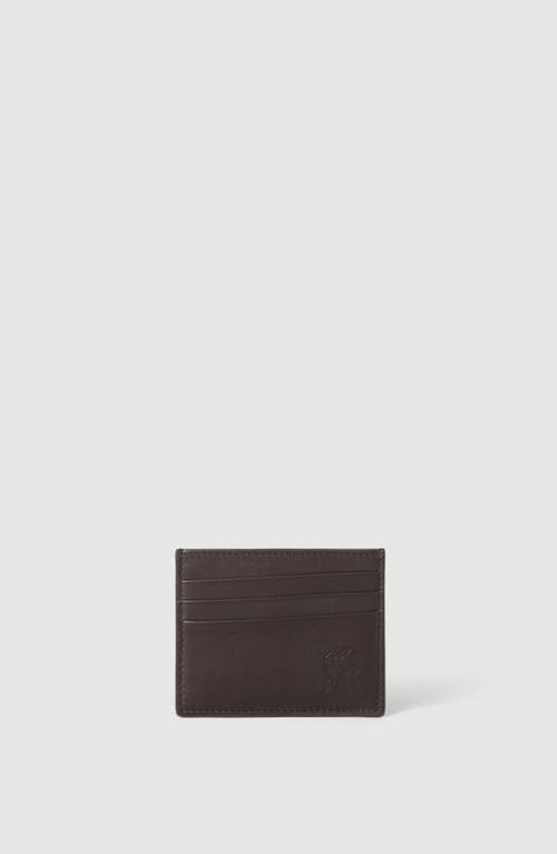 Brunello Cucinelli Brunello Cucinelli Smooth calfskin card holder
