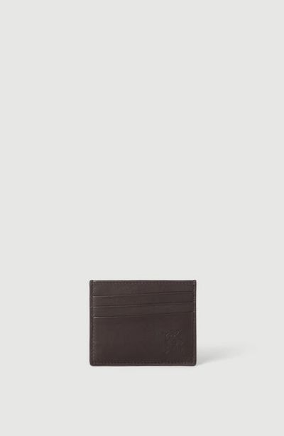 Brunello Cucinelli Brunello Cucinelli Smooth calfskin card holder