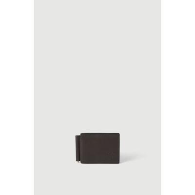 Brunello Cucinelli Brunello Cucinelli Smooth calfskin money clip wallet