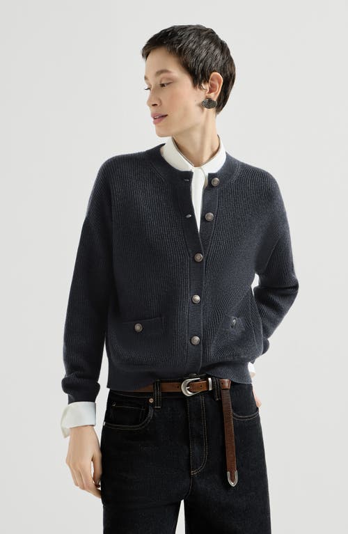 Brunello Cucinelli Brunello Cucinelli Sparkling cashmere cardigan