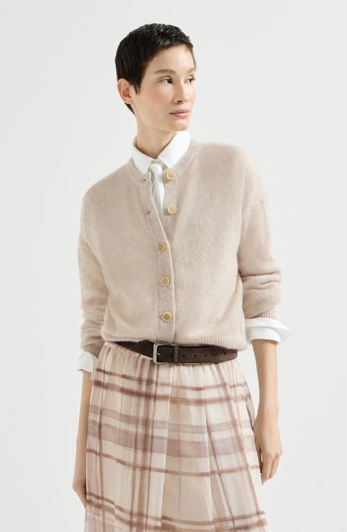 Brunello Cucinelli Brunello Cucinelli Sparkling mohair and wool cardigan