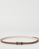 Brunello Cucinelli Brunello Cucinelli Sparkling Textured Leather Belt With Shiny Loop - 1