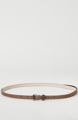 Brunello Cucinelli Brunello Cucinelli Sparkling Textured Leather Belt With Shiny Loop