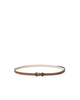 Brunello Cucinelli Brunello Cucinelli Sparkling Textured Leather Belt With Shiny Loop - 2