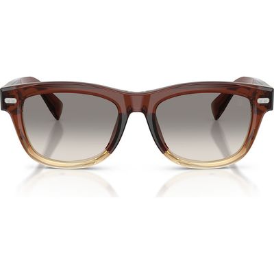 Brunello Cucinelli Brunello Cucinelli Stanley J 53mm Pillow Sunglasses