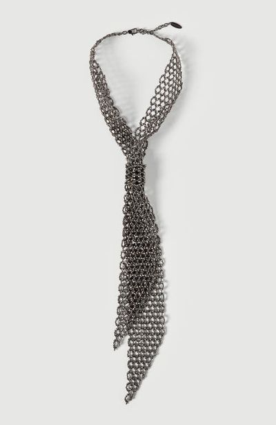 Brunello Cucinelli Brunello Cucinelli Sterling Silver tie