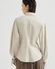 Brunello Cucinelli Brunello Cucinelli Stretch cotton poplin shirt with shiny silk cuffs - 3