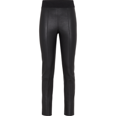 Stretch nappa leggings