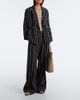 Brunello Cucinelli Brunello Cucinelli Striped cotton and linen wide-leg pants - 2