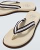 Brunello Cucinelli Brunello Cucinelli Striped thong sandals - 3