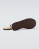 Brunello Cucinelli Brunello Cucinelli Striped thong sandals - 7