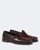 Brunello Cucinelli Brunello Cucinelli Suede-paneled leather penny loafers - 1