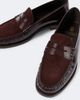 Brunello Cucinelli Brunello Cucinelli Suede-paneled leather penny loafers - 3