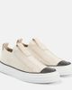 Brunello Cucinelli Brunello Cucinelli Suede-trimmed canvas sneakers - 1