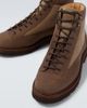 Brunello Cucinelli Brunello Cucinelli Suede-trimmed lace-up boots - 3