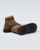 Brunello Cucinelli Brunello Cucinelli Suede-trimmed lace-up boots - 7