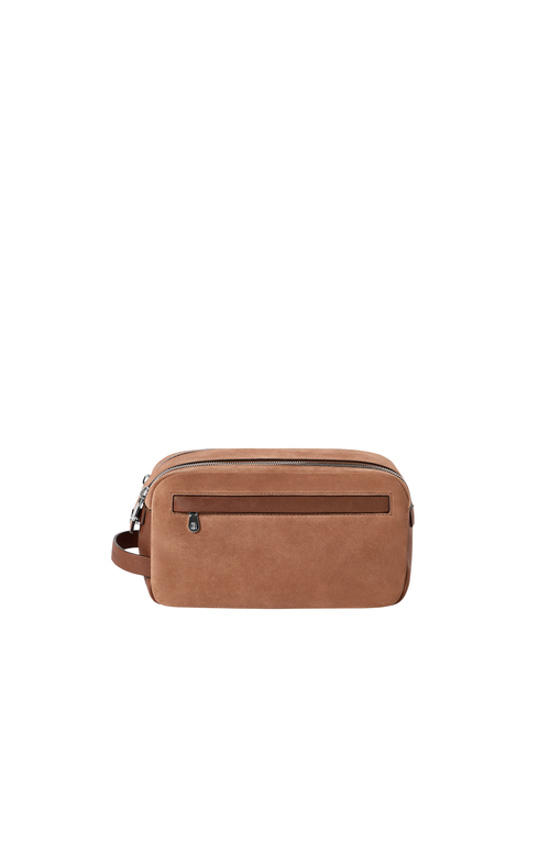 Brunello Cucinelli Brunello Cucinelli Suede and buffalo leather beauty case