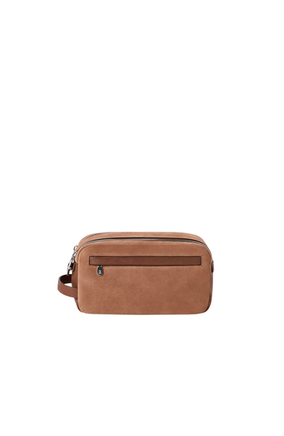 Brunello Cucinelli Brunello Cucinelli Suede and buffalo leather beauty case
