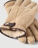 Brunello Cucinelli Brunello Cucinelli Suede curly shearling gloves - 3