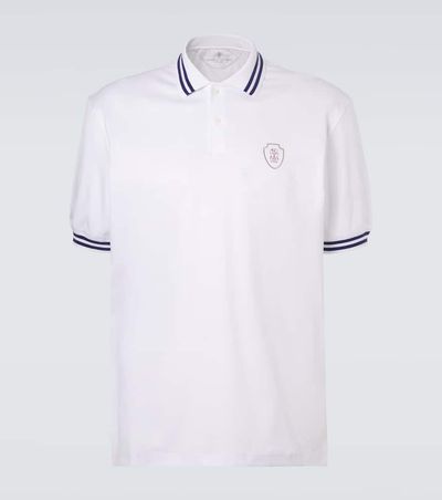 Brunello Cucinelli Brunello Cucinelli Technical cotton polo shirt