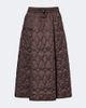 Brunello Cucinelli Brunello Cucinelli Technical padded midi skirt - 1