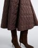 Brunello Cucinelli Brunello Cucinelli Technical padded midi skirt - 4