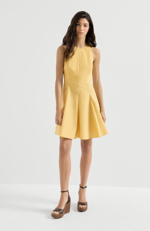 Brunello Cucinelli Brunello Cucinelli Techno cotton poplin mini dress