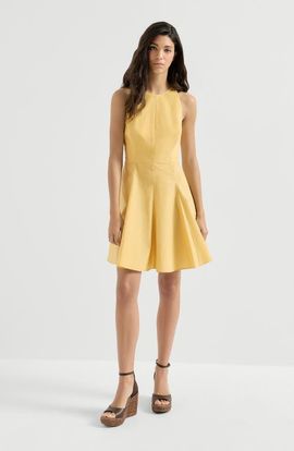Brunello Cucinelli Brunello Cucinelli Techno cotton poplin mini dress