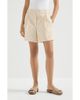 Brunello Cucinelli Brunello Cucinelli Techno cotton striped seersucker shorts with monili - 1