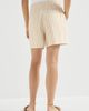 Brunello Cucinelli Brunello Cucinelli Techno cotton striped seersucker shorts with monili - 3