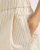 Brunello Cucinelli Brunello Cucinelli Techno cotton striped seersucker shorts with monili - 4