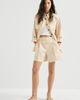 Brunello Cucinelli Brunello Cucinelli Techno cotton striped seersucker shorts with monili - 5