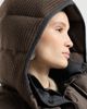 Brunello Cucinelli Brunello Cucinelli Techno cotton taffeta outerwear jacket with detachable knit hood and shiny zipper pull - 4