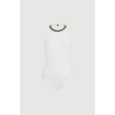Brunello Cucinelli Brunello Cucinelli Techno jersey bathing suit with precious collar