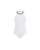 Brunello Cucinelli Brunello Cucinelli Techno jersey bathing suit with precious collar - 2