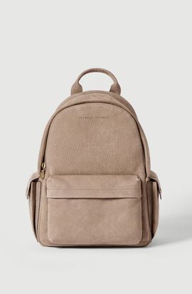 Brunello Cucinelli Brunello Cucinelli Textured nubuck travel backpack
