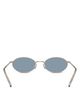Brunello Cucinelli Brunello Cucinelli Timeless Reflections Oval Sunglasses, 51mm - 3