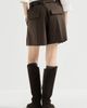 Brunello Cucinelli Brunello Cucinelli Tropical luxury wool formal shorts with monili - 3