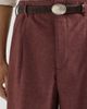 Brunello Cucinelli Brunello Cucinelli Virgin wool and cashmere flannel trousers with double pleats - 4