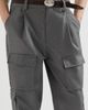 Brunello Cucinelli Brunello Cucinelli Virgin wool diagonal multipocket cargo trousers - 4