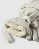 Brunello Cucinelli Brunello Cucinelli Virgin wool flannel mountain gloves with shearling - 3