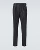 Brunello Cucinelli Brunello Cucinelli Virgin wool flannel slim pants - 1