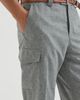 Brunello Cucinelli Brunello Cucinelli Virgin wool flannel trousers with cargo pockets - 4